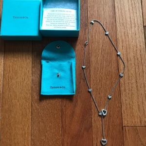 Tiffany & Co Sterling Silver Lariat Necklace